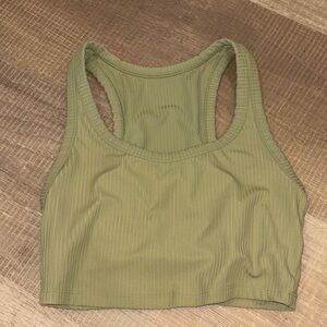 All in Motion Green Tank Top